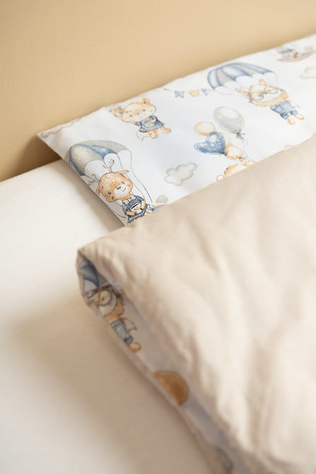 Sensillo 2 elemes pamut ágyneműhuzat "Flight In Clouds"