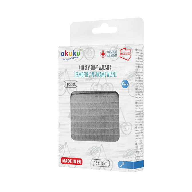Akuku A0635 Cseresznyeköves Melegítő 13 X 16 Cm Szürke