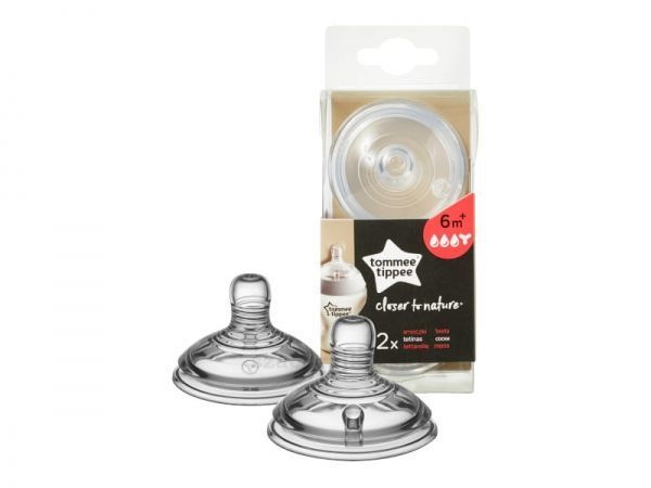Tommee Tippee 221421 Szilikon cumi. 6+ éves kortól zabkása gyerekeknek