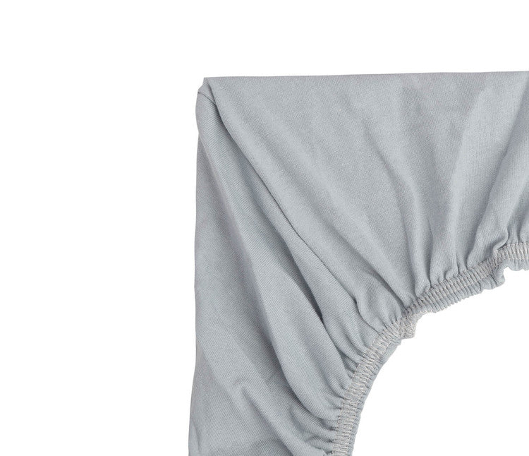 Sensillo Jersey ágyneműhuzat bölcsőhöz, szürke, 90x40