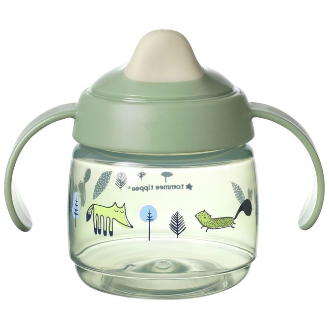 Tommee Tippee 478269 Superstar bögre fülekkel 190 ml 4+ zöld