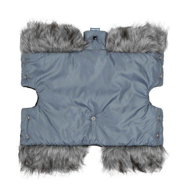 Sensillo Grafitszőrmés muff