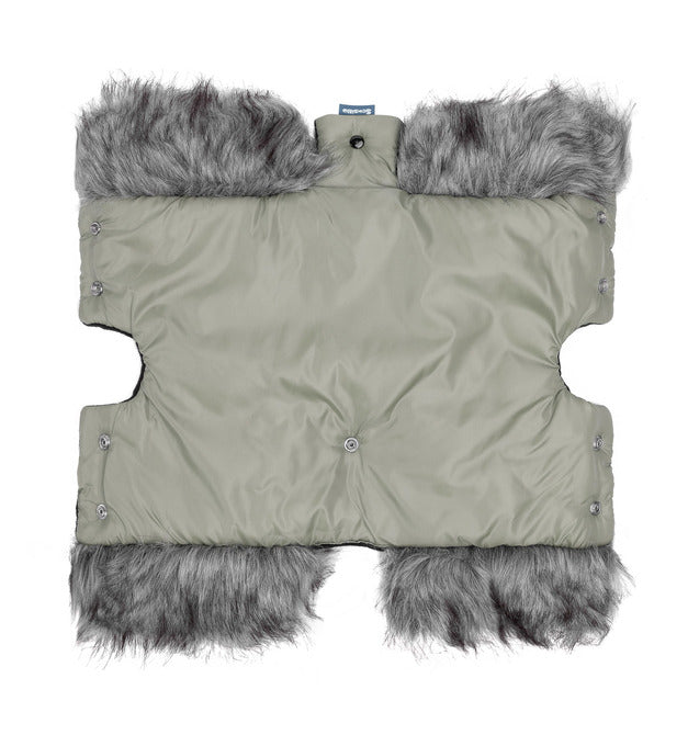 Sensillo Szürke műszőrmés muff