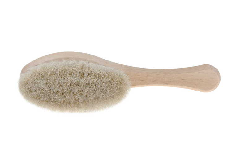 5338 Kecskeszőrből készült fakefe ellipszis