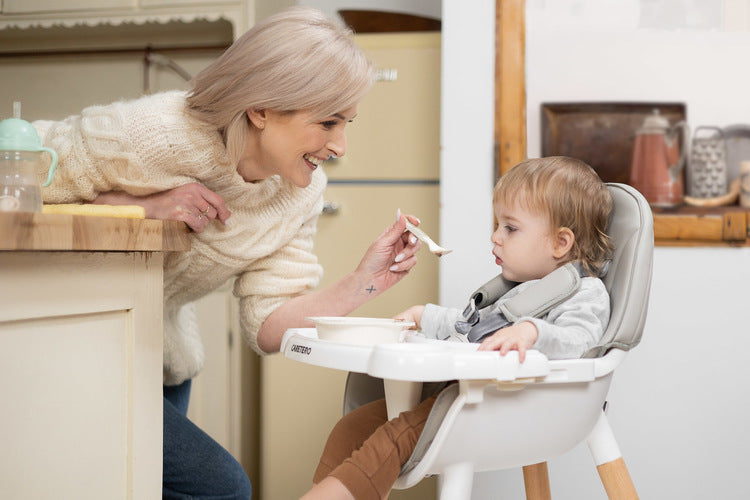 Caretero Etetőszék Tuva sötétzöld