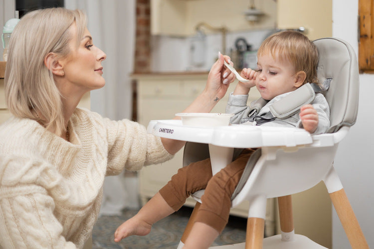 Caretero Etetőszék Tuva sötétzöld