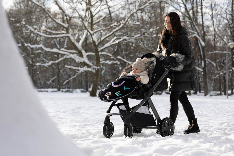 Sensillo Grafitszőrmés muff