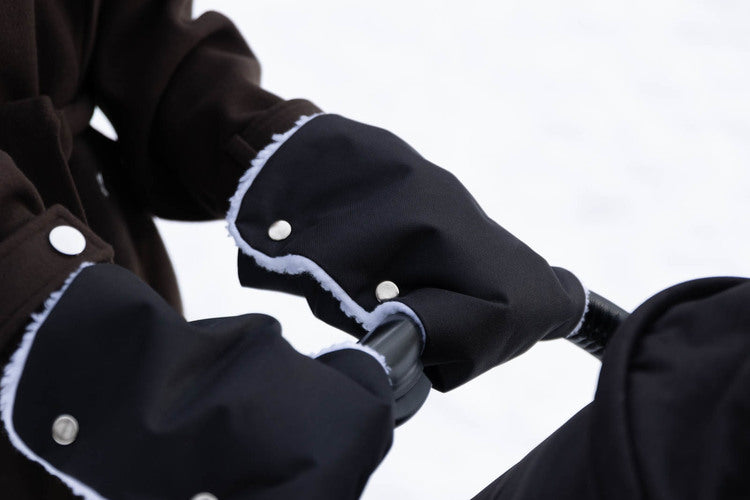 Sensillo Babakocsi kesztyű/zsák – grafitszürke