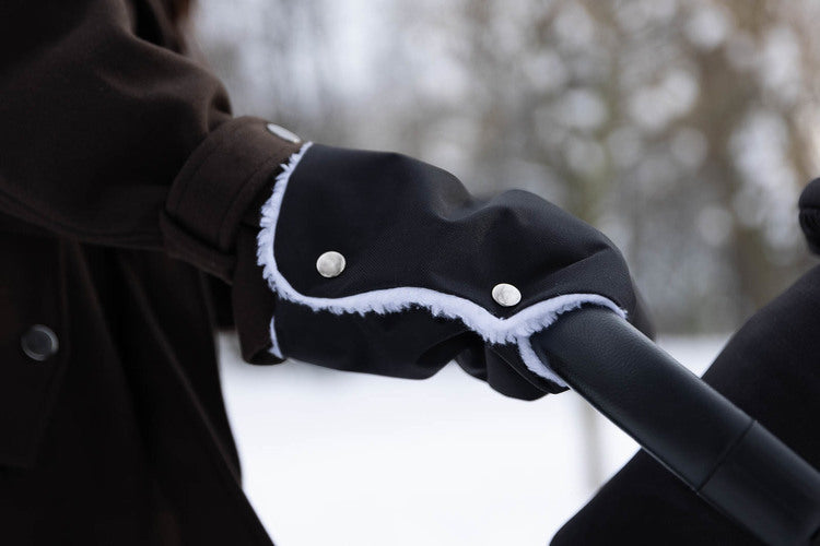 Sensillo Babakocsi kesztyű/zsák – grafitszürke