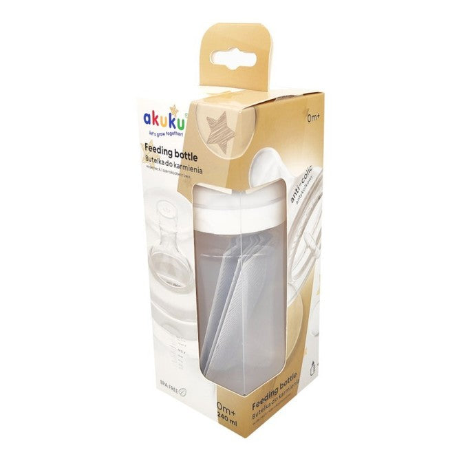 Akuku A0107 Széles nyakú cumisüveg hasfájás ellen