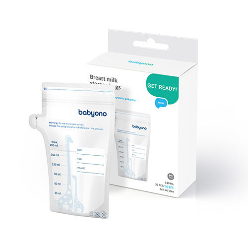 Babyono 1084 anyatejtároló zacskó 180 ml 30 db