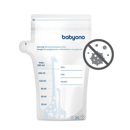 Babyono 1084 anyatejtároló zacskó 180 ml 30 db