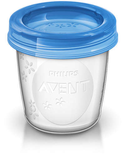 Philips Avent Scf619/05 Ételtároló 180 ml + Fedél 0+ (5 db) *