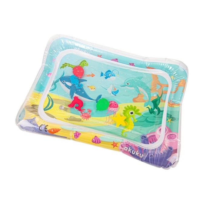 Akuku Felfújható vízi játszószőnyeg babáknak A0487