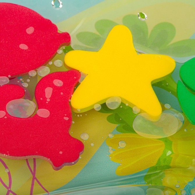 Akuku Felfújható vízi játszószőnyeg babáknak A0487