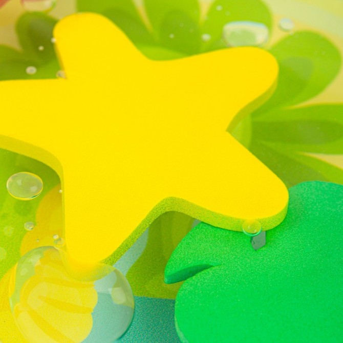 Akuku Felfújható vízi játszószőnyeg babáknak A0487