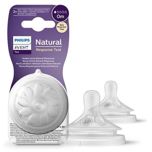 Philips Avent Scy961/02 Reagáló cumi Természetes 0M