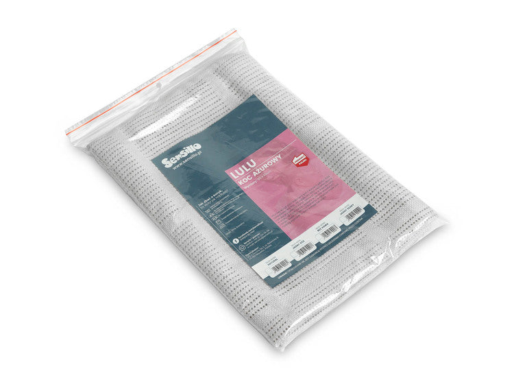 Sensillo Áttört takaró Lulu világosszürke