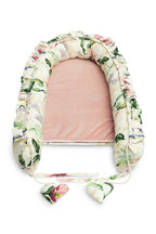 Sensillo Babafészek Bársony 80x45 Magnólia Rózsaszín + Párna