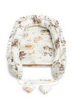 Sensillo Babafészek Bársony 80x45 Álombézs + Párna