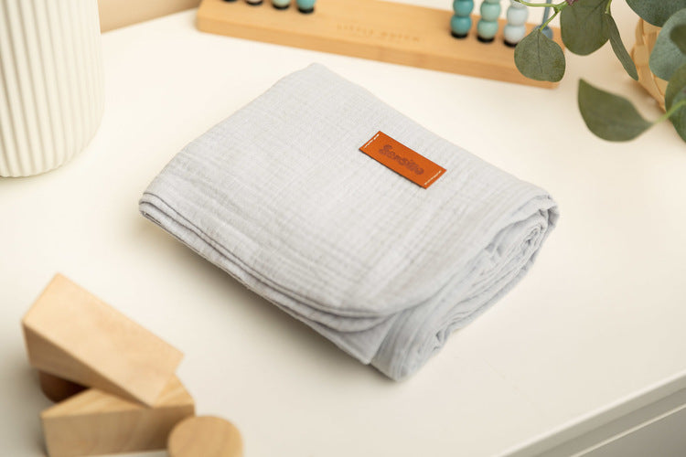 Sensillo Muszlin takaró ezüst 75x100