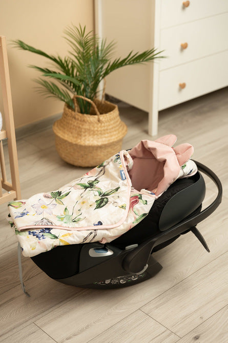 Sensillo Bársony Mózeskosár Pólya XL Magnólia Rózsaszín