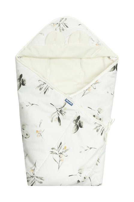 Sensillo Bársony Mózeskosár Pólya XL Oliva Krémes