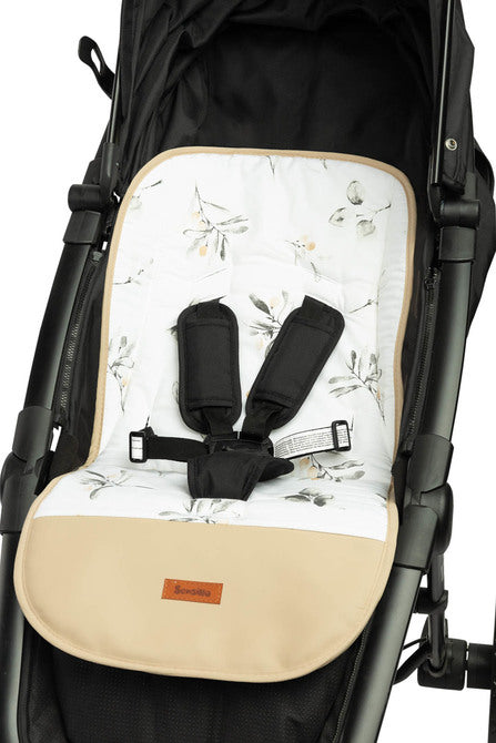 Sensillo Bársony babakocsi bélés – Olivazöld