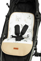 Sensillo Bársony babakocsi bélés – Olivazöld