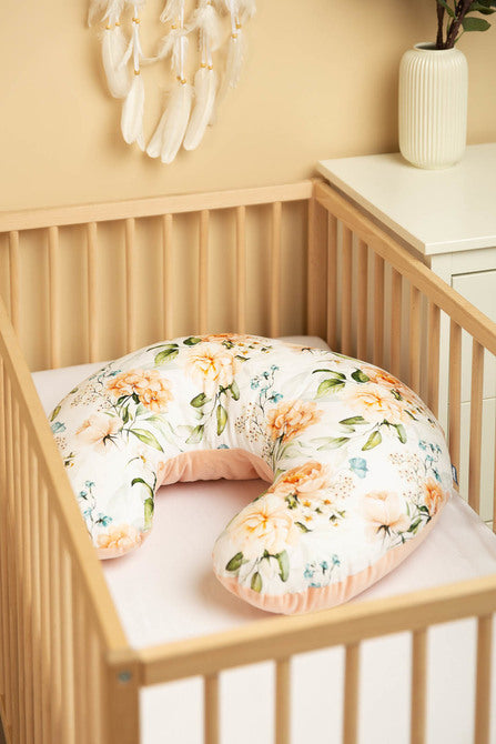 Sensillo Párna etetéshez bársony pünkösdi rózsa őszibarack