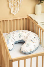 Sensillo Bársony Sétálópárna Etetéshez Kék