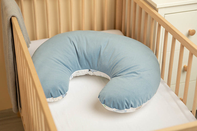 Sensillo Bársony Sétálópárna Etetéshez Kék