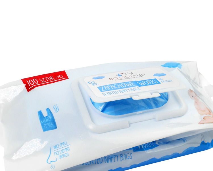 0182 Használt pelenkáknak való zacskók 10 db Bl018