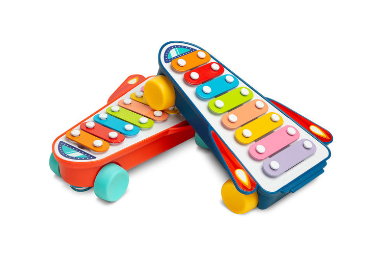 Szivárvány játék cintányér fejlesztő zenélő játék