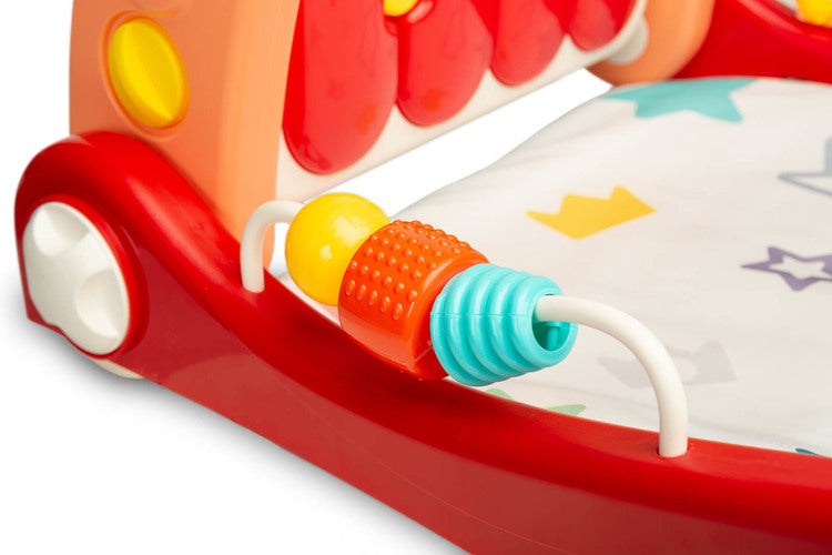 Toyz 2 az 1-ben járókeret kottatartóval, rózsaszín