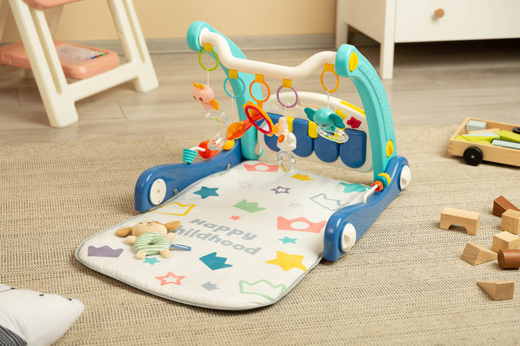 Toyz 2 az 1-ben járókeret kottatartóval, kék