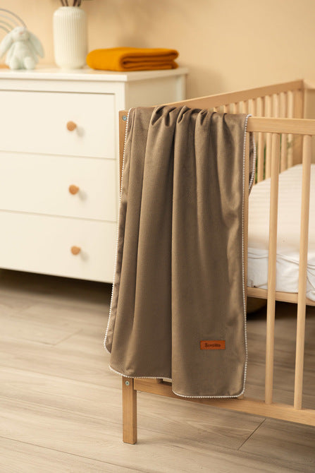 Sensillo Bársony takaró bézs 75x100