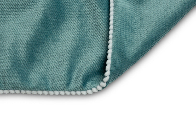 Sensillo Bársony takaró Smaragdzöld 75x100