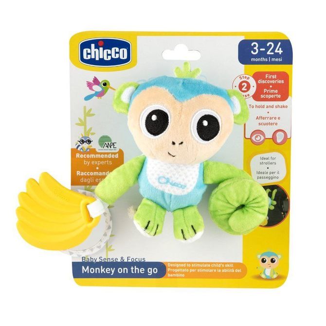 Chicco 164875 Majom alakú kocsi medál