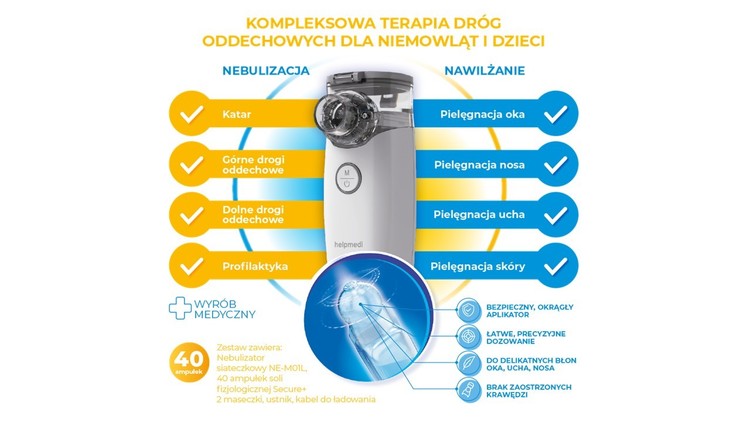 Katarek 6435 Nebucare Secure inhalátor készlet