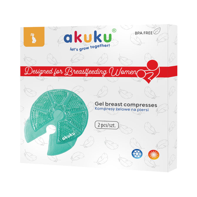 Akuku A0534 Gél borogatások a mellre 2 db