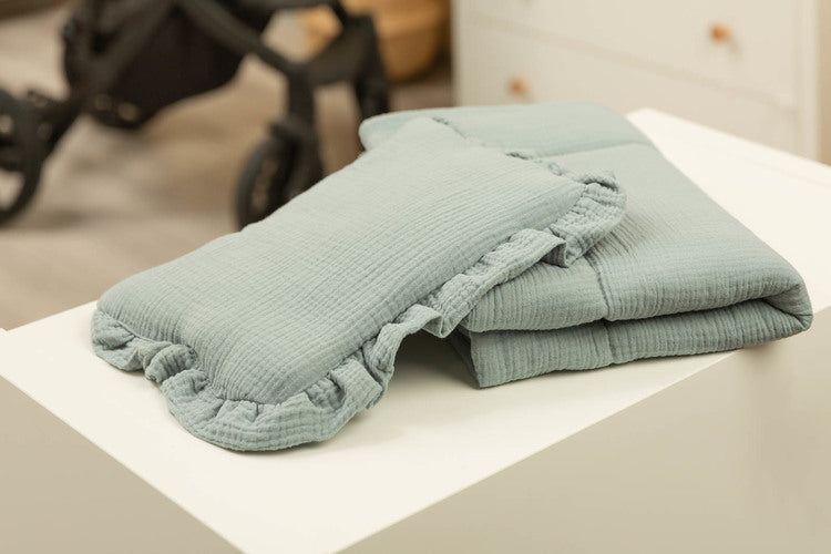 Sensillo Muszlin babakocsi szett - Khaki