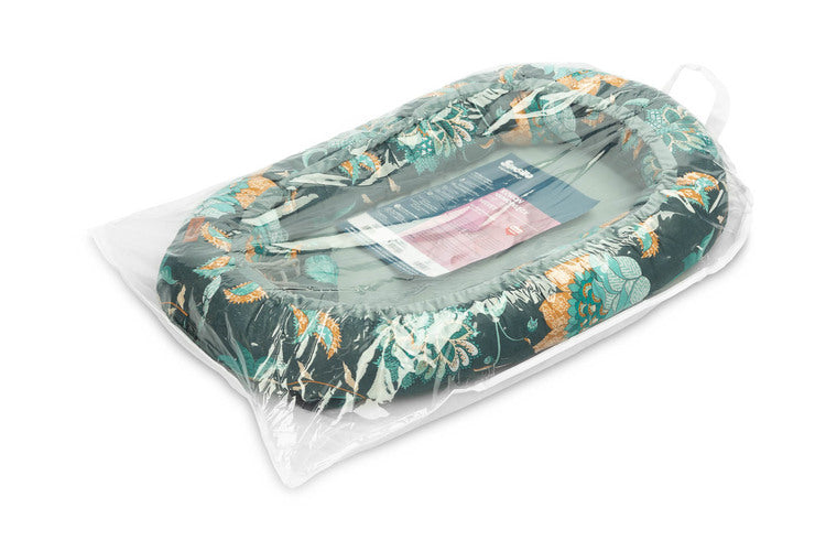 Sensillo Bársony Babafészek/Babagubó – Smaragdzöld Paradicsom + Párna