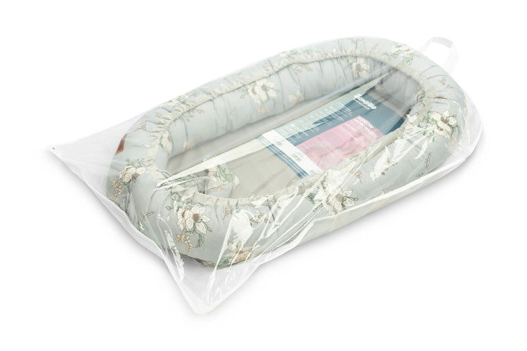 Sensillo Bársony Babafészek/Babagubó – Lily Szürke + Párna