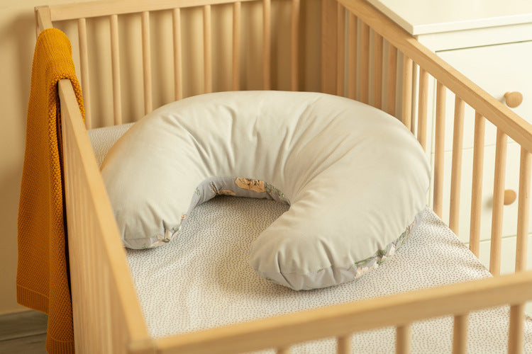 Sensillo Etetési párna bársony liliom szürke