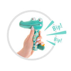 Akuku A0644 Csörgős és Nyikorgó Krokodil Plüss