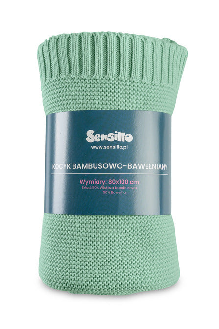 Sensillo Bambusz és pamut takaró – Zsálya