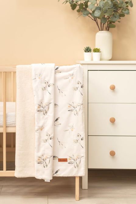 Sensillo Olajzöld Plüss Takaró 80X100