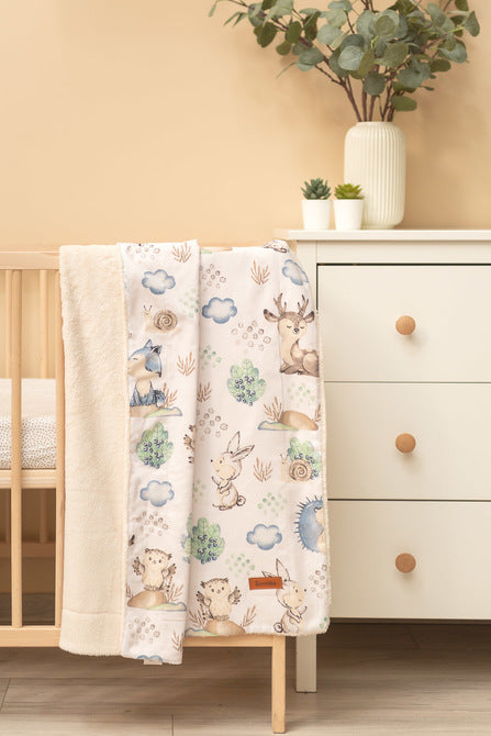 Sensillo Plüss takaró "Sétálj" 80x100