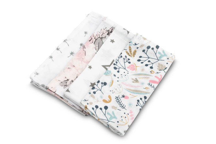 Sensillo Spit Up pelenka 4 darabos csomagolás – Rózsaszín